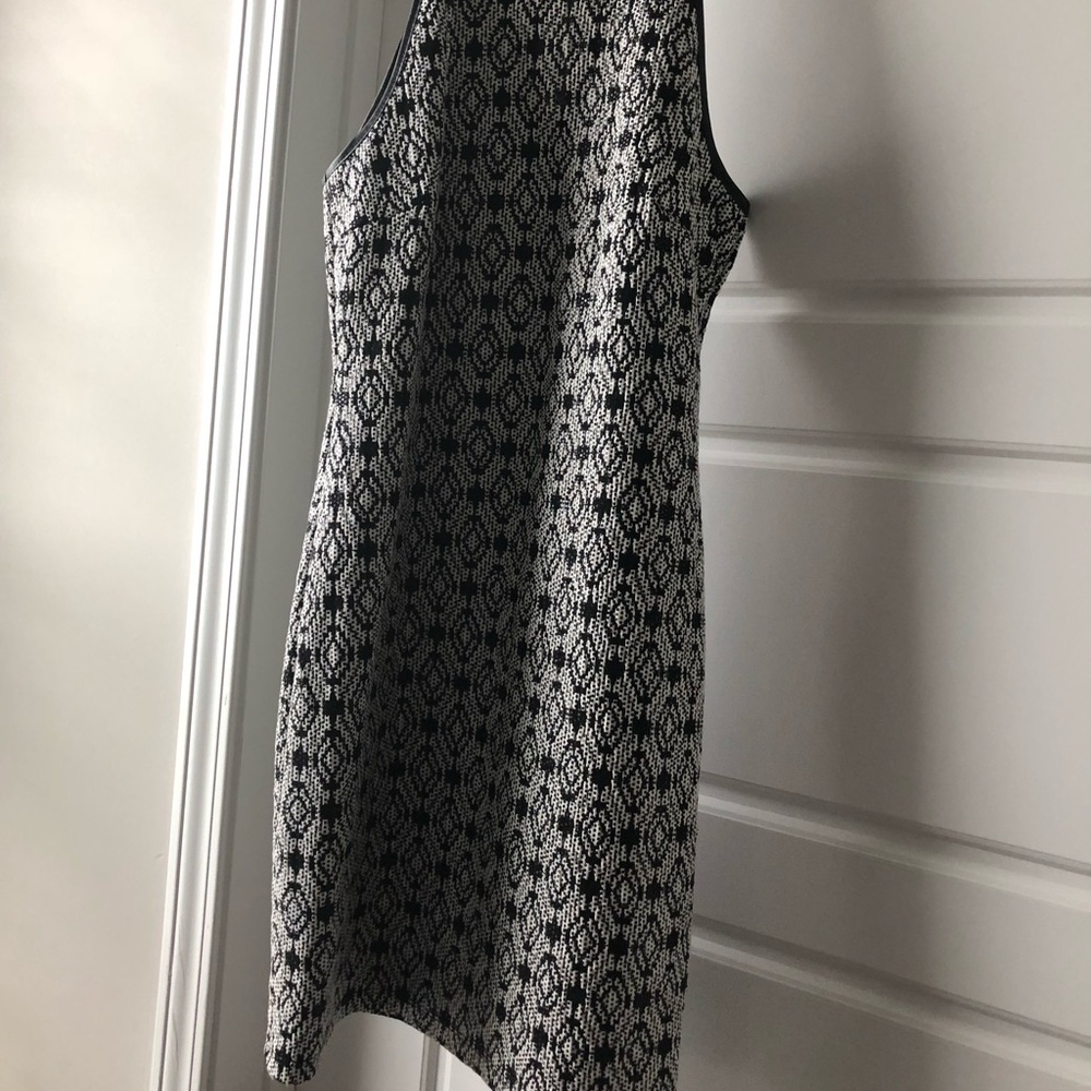 Black and white dress